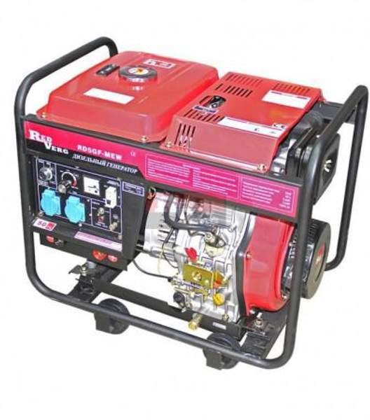 Генератор дизельный сварочный RedVerg RD5GF-MEW