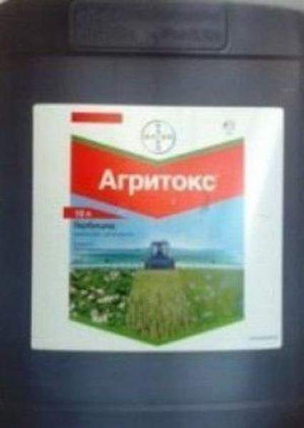 Гербицид Агритокс, ВК(МЦПА(диметиламинная+калиевая+натриевая соли)500 г/л. кан.10л.