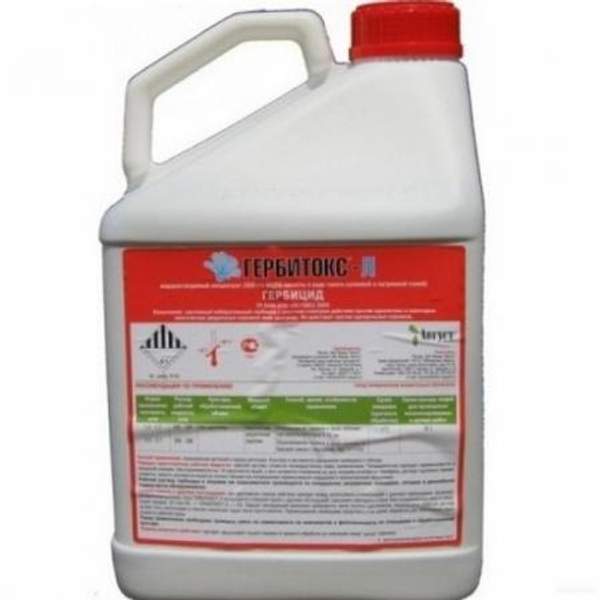 Гербицид ГЕРБИТОКС-Гербицид для защиты яровых и озимых зерновых, зернобобовых, кормовых культур и льна от однолетних двудольных сорняков