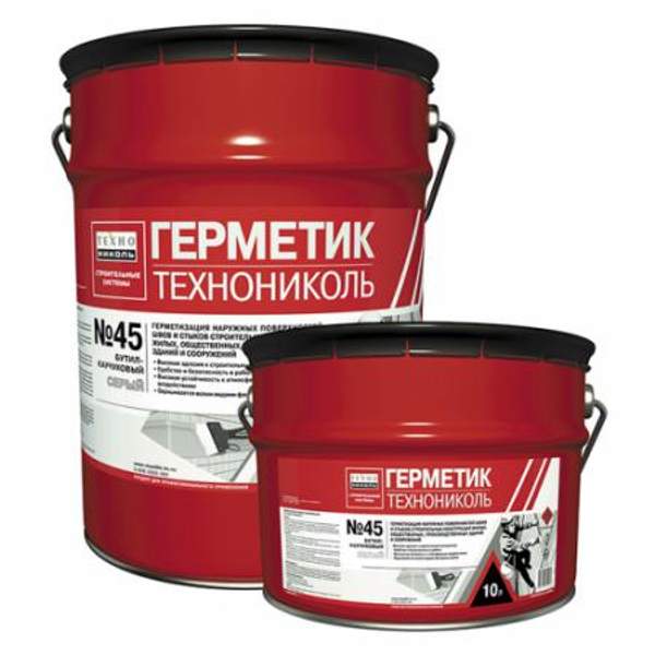Герметик бутил-каучуковый Технониколь №45