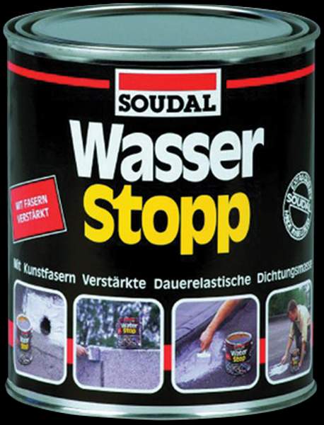Герметик кровельный WASSER STOP SOUDAL (750 гр.)