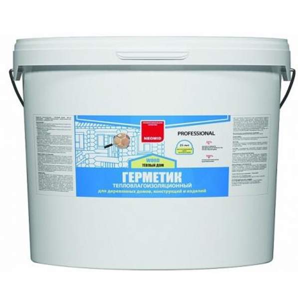 Герметик Неомид проф - 15 кг (сосна)