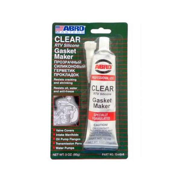 Герметик прокладок ABRO MASTERS (прозрачный) 85гр 13-АВ-СН