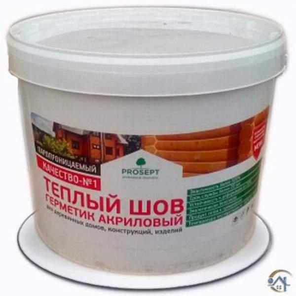 Герметик Просепт (Prosept) для деревянного дома 15 кг., медовый