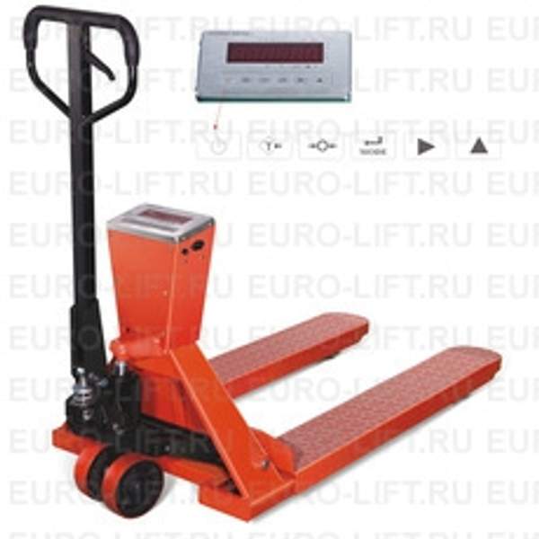 Гидравлическая тележка CBY.CW (с весами) г/п 2.5 т