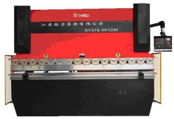 Гидравлический листогиб с ЧПУ Delem DA-41 модель WC67К-100х2500