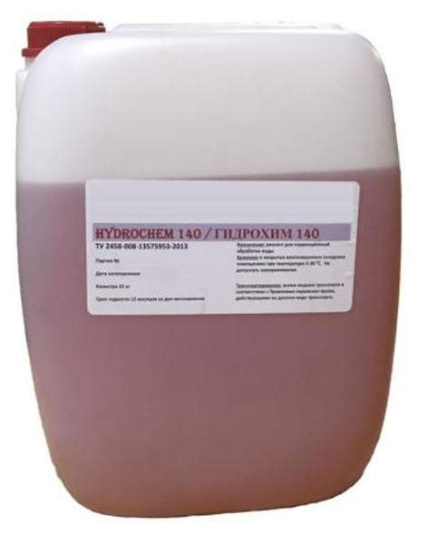 ГидроХим 140 Кислотный ингибитор коррозии, кан. 22 кг