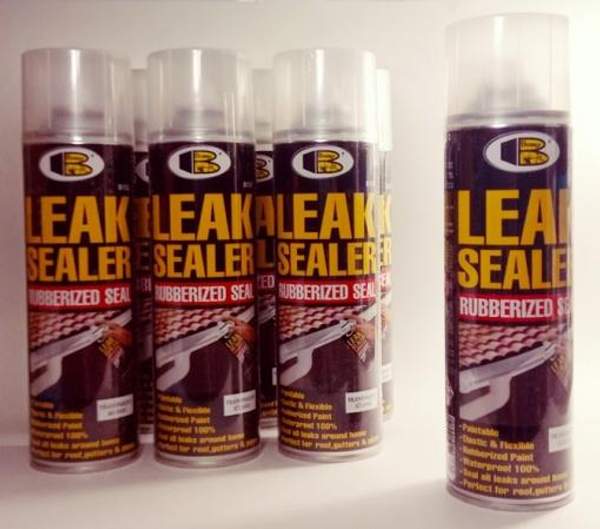 Гидроизоляционная мастика BOSNY 600 мл. аэрозольная (белая, матовая)