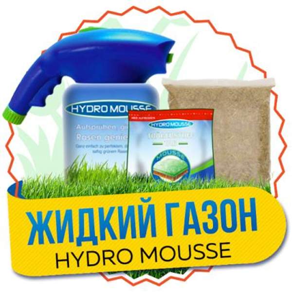 Гидропосев газона