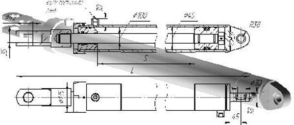 Гидрораскрепитель ГЦ-100.45х965.18 (157-04)