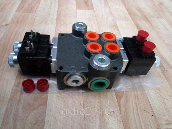 Гидрораспределитель 2Р-80 с электромагнитным управлением (2 операции)