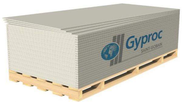 Гипсокартон ГКЛ GYPROC OPTIMA 2500х1200х12,5 мм