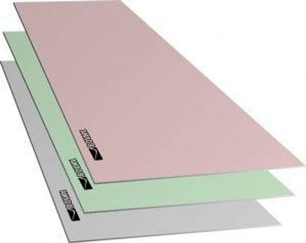 Гипсокартонный лист ГКЛВ ВОЛМА влагостойкий 2500*1200*12,5 мм