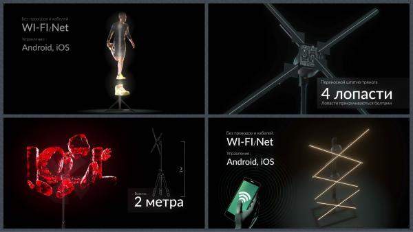 Голографическая реклама и оборудование