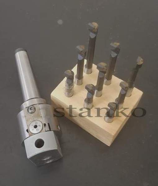 Головка расточная диам.38 мм с хвостовиком МК2