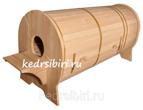 Горизонтальная кедровая фитобочка