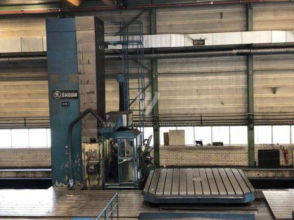 Горизонтальный расточный станок с неподвижной плитой ŠKODA MACHINE TOOL a.s. HCW2 180NC