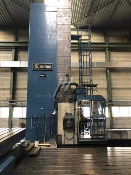 Горизонтальный расточный станок с неподвижной плитой ŠKODA MACHINE TOOL a.s. HCW 3 225 NC CNC