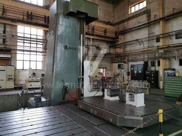 Горизонтальный расточный станок с неподвижной плитой ŠKODA MACHINE TOOL a.s. W 200 HB NC