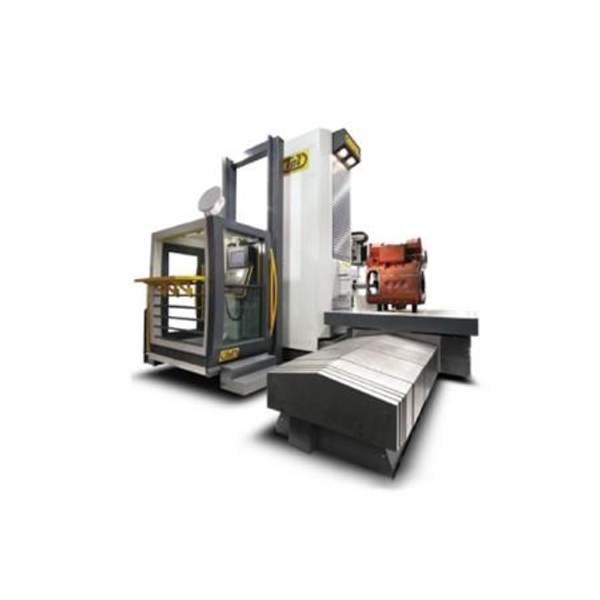 Горизонтально расточной станок FPT Castel– 5-осевой горизонтально расточной станок с поперечной подвижной колонной