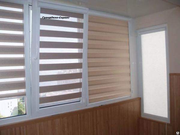 Горизонтальные жалюзи на окна.
