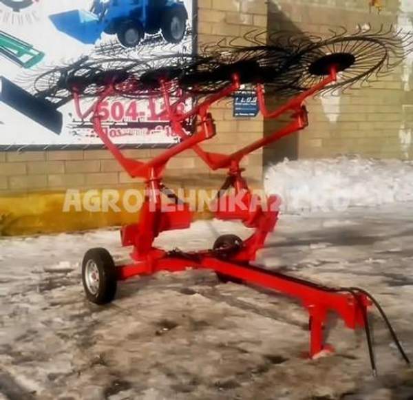 Грабли сеноворошилки гвв-6М спица 7мм