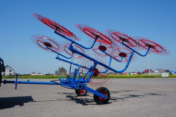 Грабли валковые ГВС-6У 9 колесные