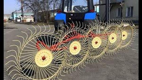 Грабли валковые навесные ГВН-4