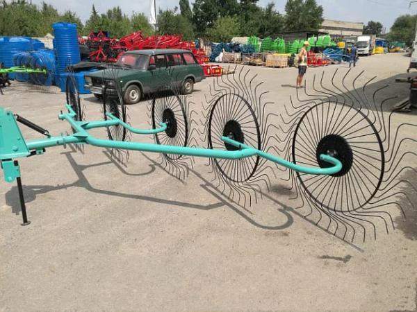 Грабли-ворошилки 3.3м (5 колёс) Россия