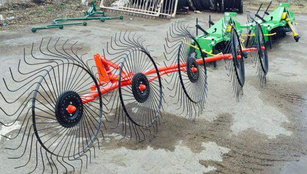 Грабли ворошилки 5 колес