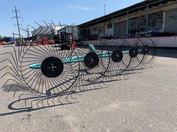 Грабли-ворошилки 5 колес Кормилец