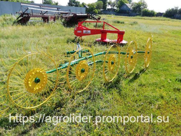 Грабли-ворошилки 5 колёс (3,1м) Польша