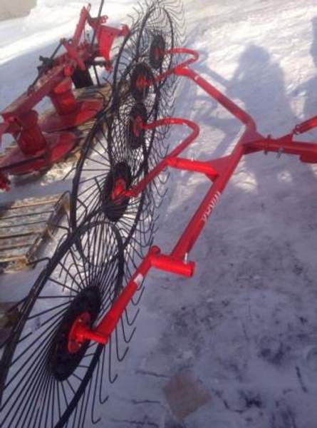 Грабли-ворошилки боковые 5-ти колесные Турецкие