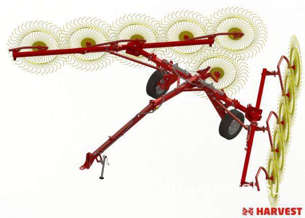 Грабли-ворошилки Харвест (SWR 11) 7.2м 2 ГЦ