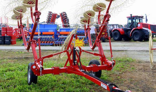 Грабли ворошилки колесные ГВВ-6М, 8 колес