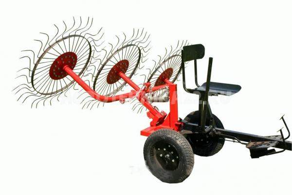 Грабли-ворошилки ВМ-3 к минитрактору и мотоблоку