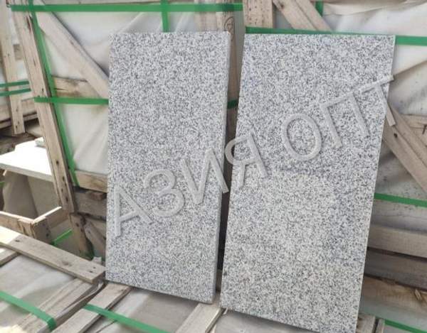 Гранитная плитка Белла Вайт 600х300х20. Полировка