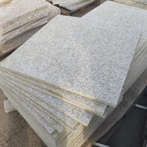 Гранитная плитка Белла Вайт термо. 600х600х20