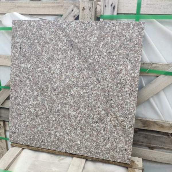 Гранитная плитка коричневая G664, 600х600х20 термообработка