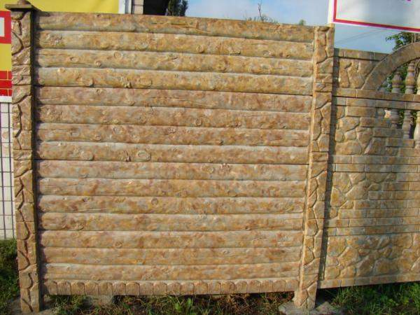 Гранитный забор