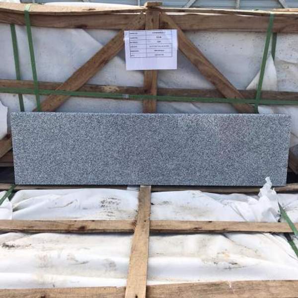 Гранитные ступени 1200х320х20. Гранит G603 полировка