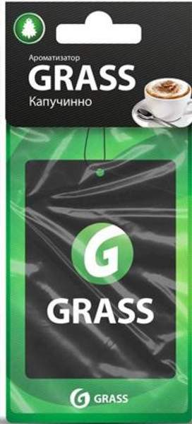 ГРАСС AC-0141 ароматизатор картонный капучино / GRASS AC-0141 ароматизатор картонный капучино