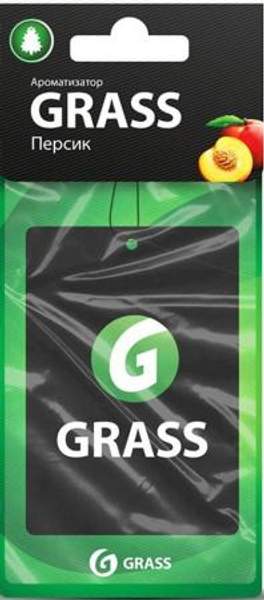 ГРАСС АС-0114 ароматизатор картонный персик / GRASS АС-0114 ароматизатор картонный персик