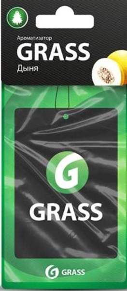 ГРАСС АС-0115 ароматизатор картонный дыня / GRASS АС-0115 ароматизатор картонный дыня