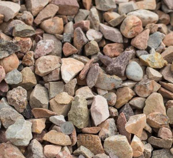 Гравийный щебень фракции 40-70 мм