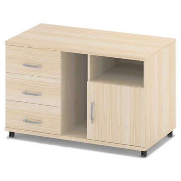 Греденция ТПР-11 цвет дуб молочный 110/60/70 см