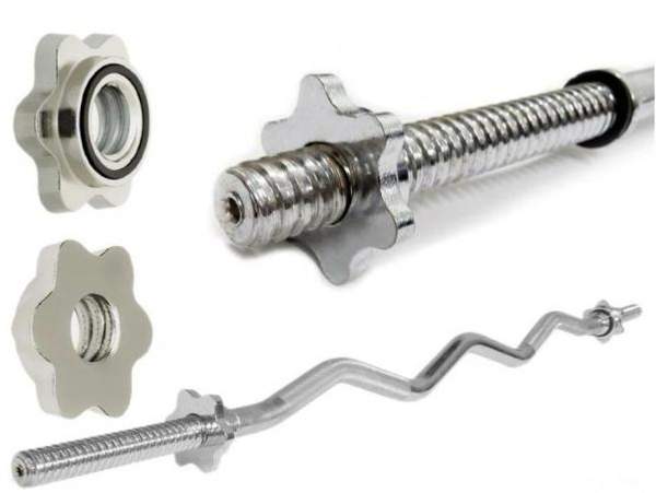 Гриф для штанги EZ-образный хром. L1,200 D26