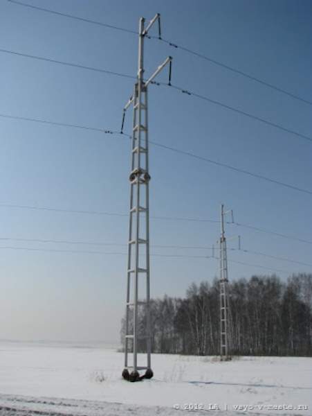 Грозозащитный трос для защиты от прямых попаданий молнии