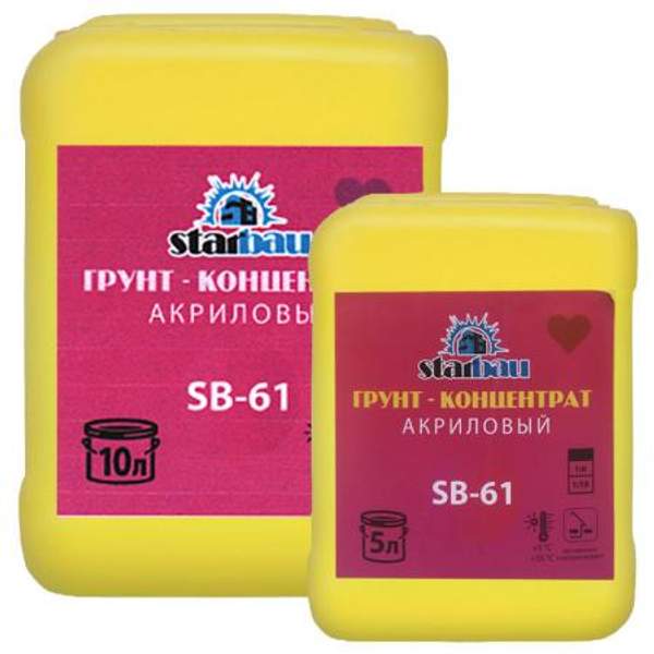 Грунт-концентрат StarBau SB 61 5л