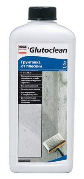 Грунтовка от плесени Glutoclean Pufas (1 л.)